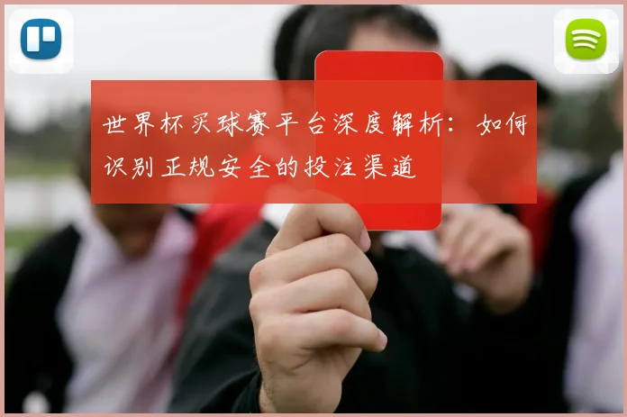 世界杯买球赛平台深度解析：如何识别正规安全的投注渠道